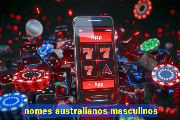 nomes australianos masculinos